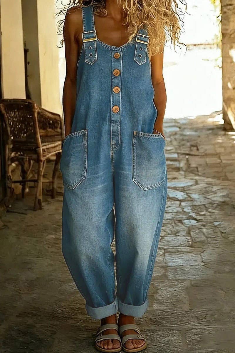 🤎 The Oakley Relaxed Denim Bibs