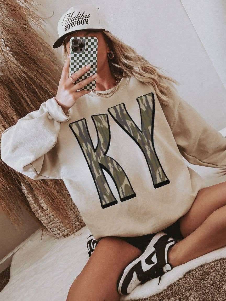 KY Camo Sweatshirt