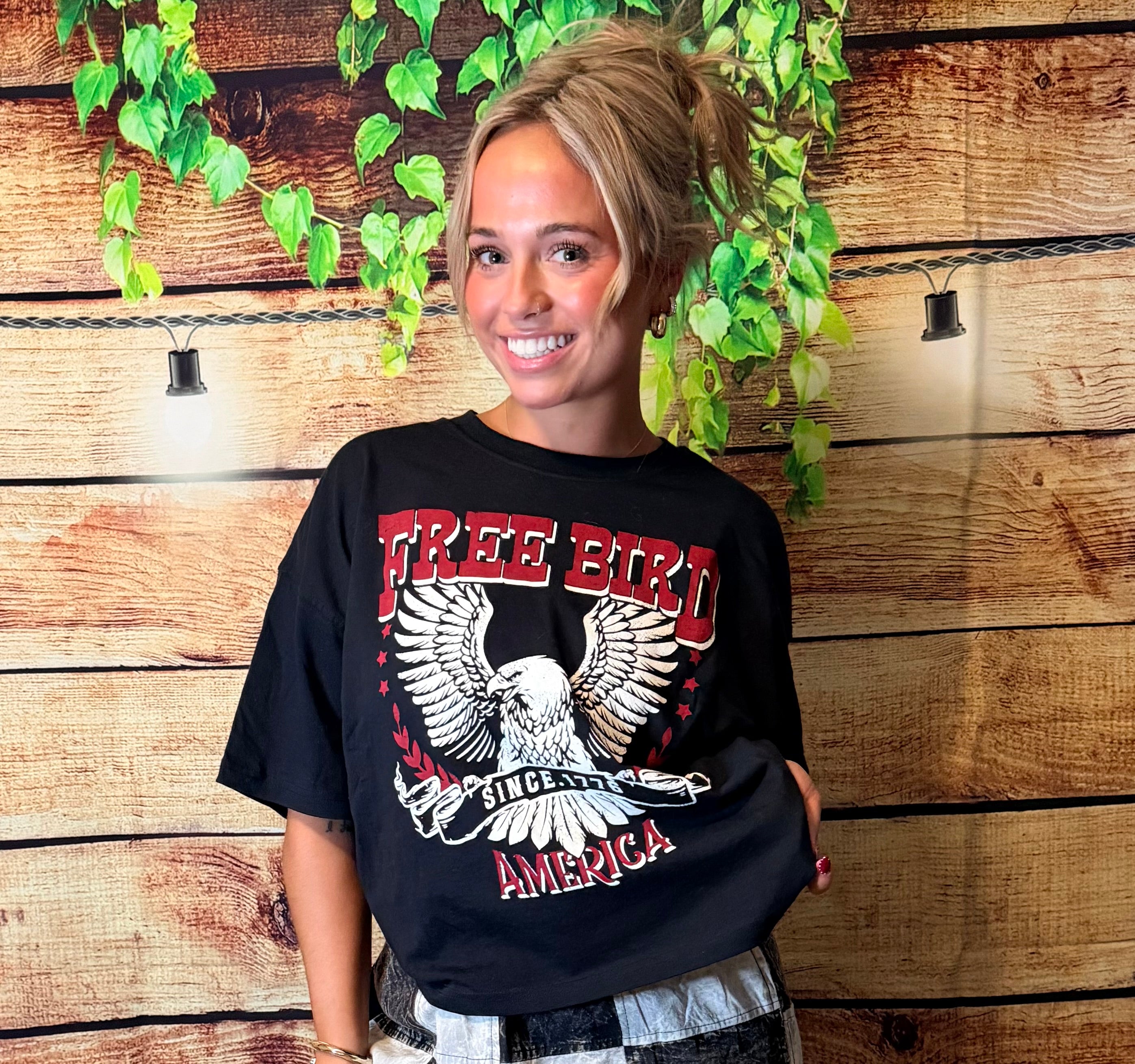 Free Bird America Graphic Tee