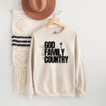 God • Family • Country Sweatshirt